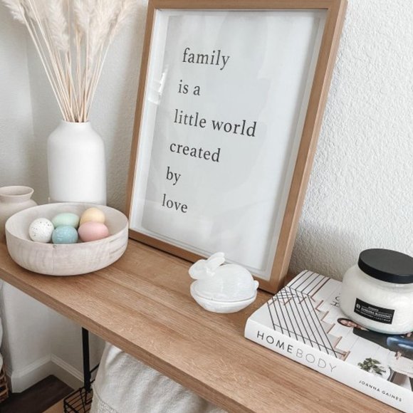 NEW Carved Wood Bowl | Home Décor | Table Décor | Modern Farmhouse - Picture 8 of 10